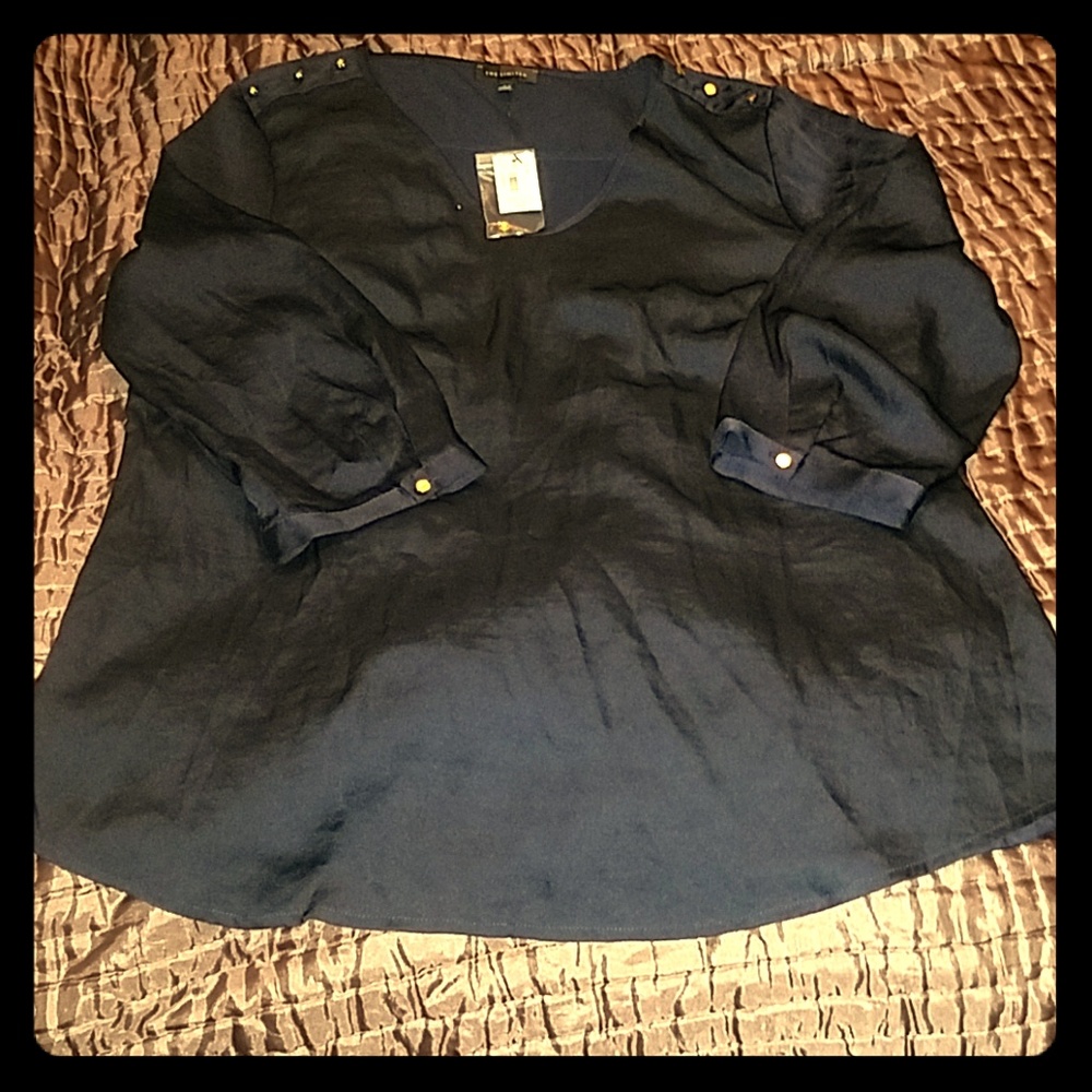 Navy Blouse